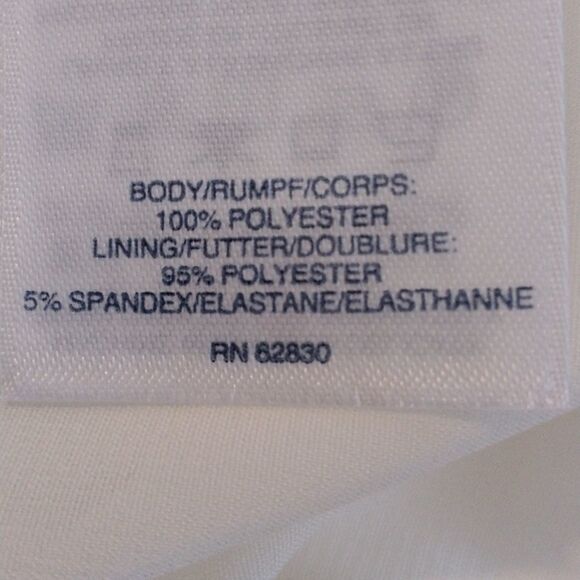 Lands' End White Knife Pleated Dressy Dress - Picture 8 of 11